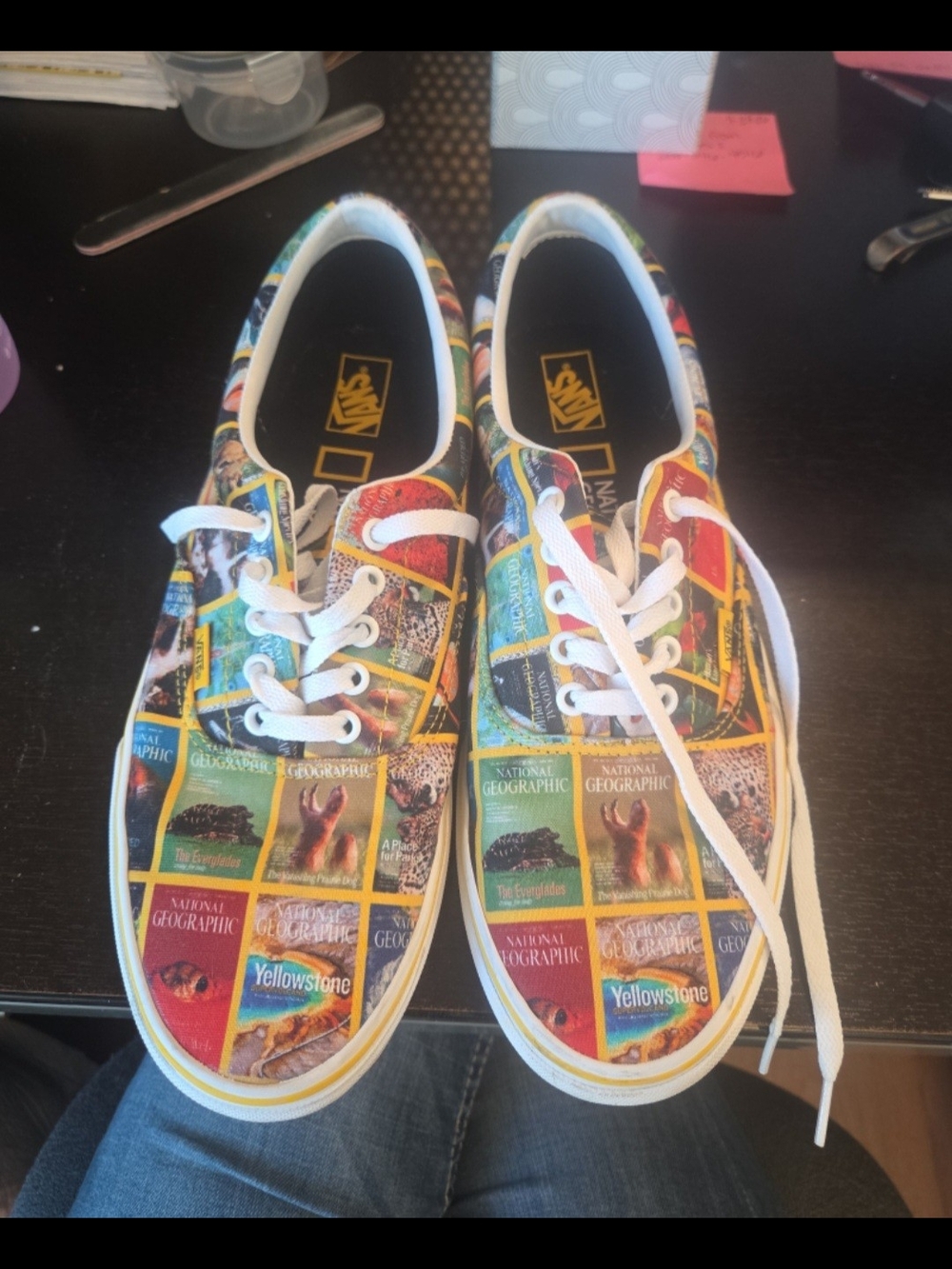 National Geographic Multicolor Graphic Canvas Sneakers - Picture 4 of 6